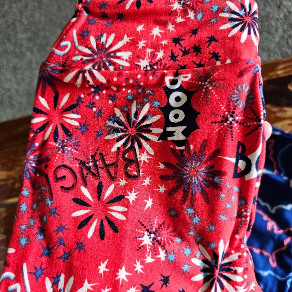 Tween 4th of July Leggings - LuLaRoe